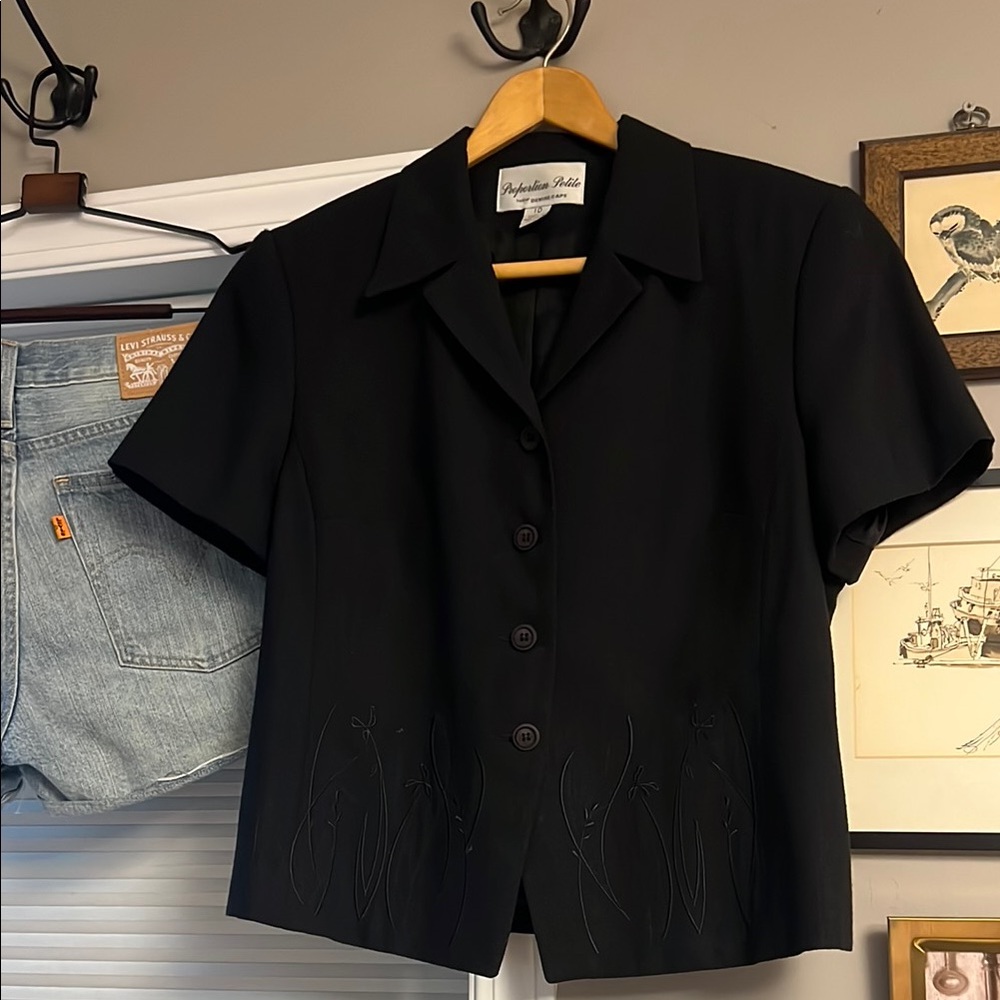 Vintage short sleeve Blazer